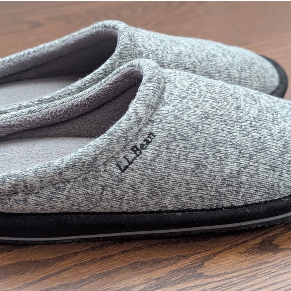 L.L. Bean Sweater Fleece Slipper Scuff